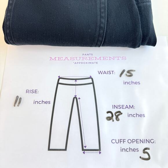 Spanx Womens Jean-ish Ankle Leggings Size L Style 20018R Stretch Slimming Black - Picture 5 of 5